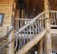Carved Wood Stair Rails and Banisters