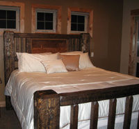 Rustic Wood Bed Frames